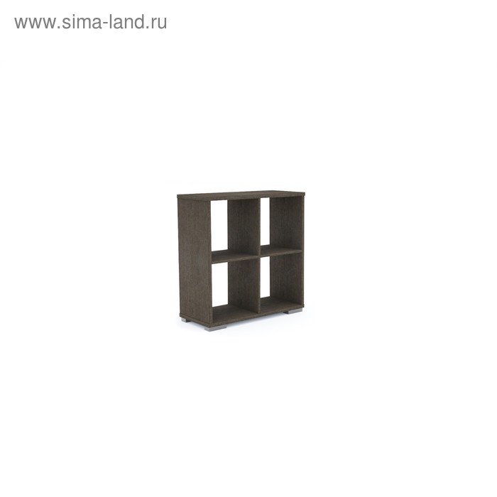 Стеллаж кубический «Стильный», 720×300×740 мм, цвет венге тёмный
