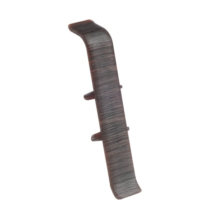 Соединитель для плинтуса «Деконика», 70 мм, цвет 303 венге тёмный