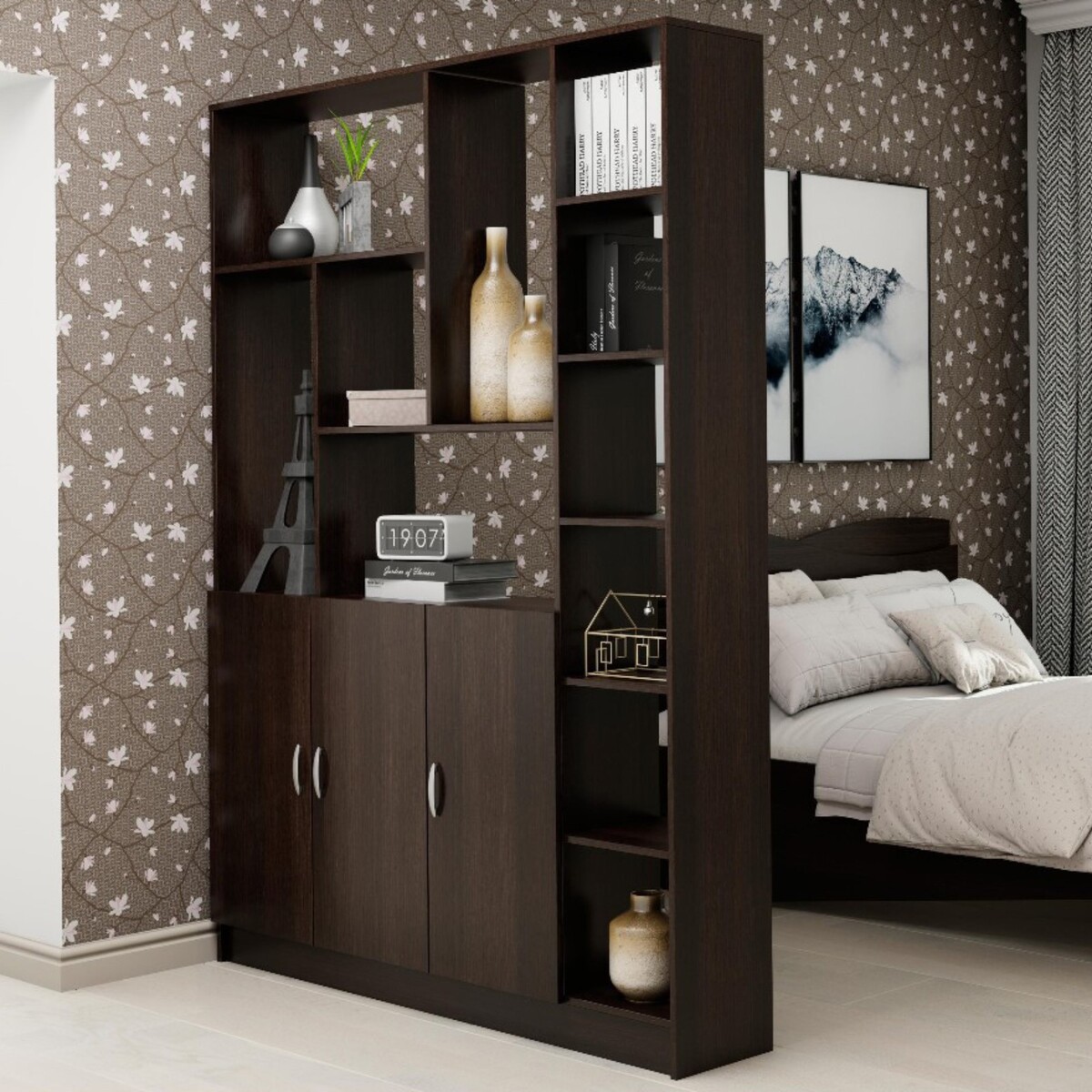 Стеллаж-перегородка для зонирования