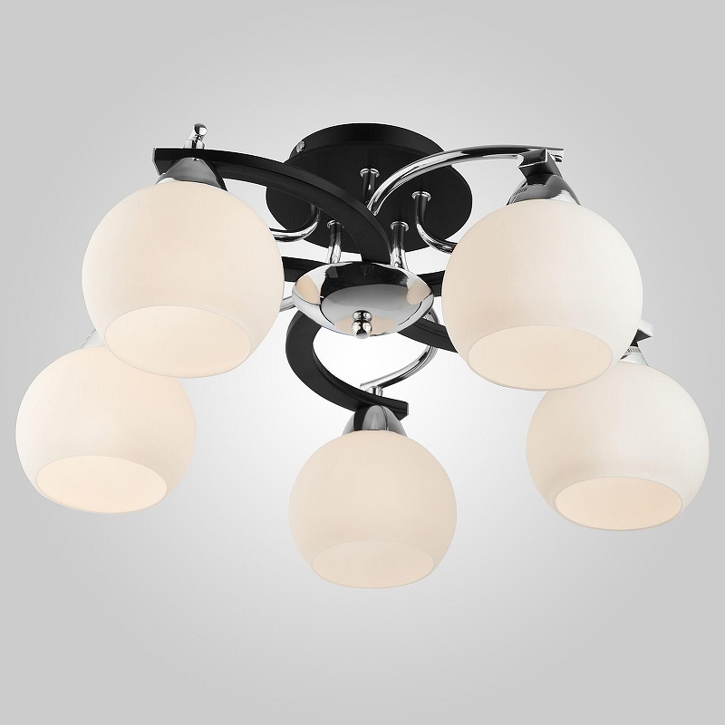 Люстра Eurosvet Lar1on 9654/5 хром/венге цвет венге, хром